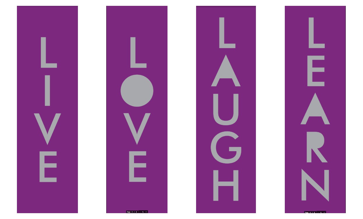 Live, Love, Laugh, Learn